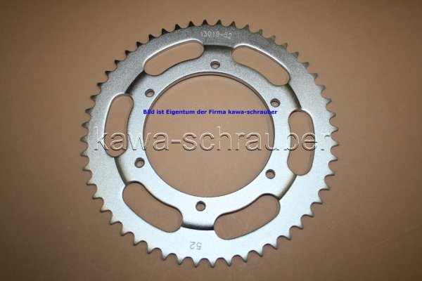 Kettenblatt / Ritzel hinten 123mm Lochkreis 8-Loch Nabe 108mm 420 52 Zähne