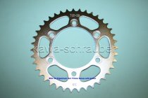 Kettenblatt / Ritzel hinten 124mm Lochkreis 6-Loch Nabe 100mm 520 39 Zähne