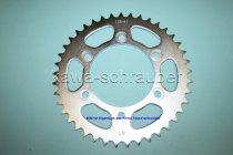 Kettenblatt / Ritzel hinten 124mm Lochkreis 6-Loch Nabe 100mm 520 41 Zähne