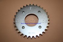 Kettenblatt / Ritzel hinten 82mm Durchmesser mittig 4-fach Bolzen Nabe 50mm 420 31 Zähne