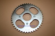 Kettenblatt / Ritzel hinten 82mm Durchmesser mittig 4-fach Bolzen Nabe 50mm 420 44 Zähne