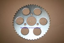 Kettenblatt / Ritzel hinten 72mm Lochkreis 3-Loch Nabe 50mm 420 47 Zähne