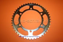 Kettenblatt / Ritzel hinten 150mm Lochkreis 6-Loch Nabe 130mm 525 47 Zähne