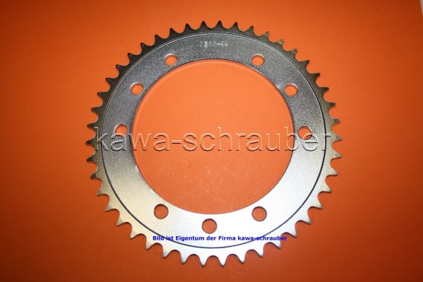 Kettenblatt / Ritzel hinten 165mm Lochkreis 9-Loch Nabe 145mm 525 44 Zähne