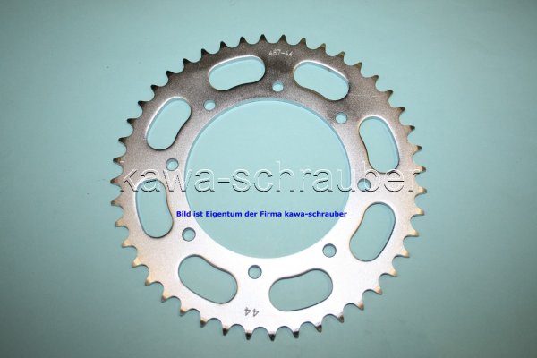 Kettenblatt / Ritzel hinten 140mm Lochkreis 8-Loch Nabe 120mm 520 44 Zähne