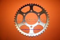 Kettenblatt / Ritzel hinten 104mm Lochkreis 6-Loch Nabe 80mm 525 43 Zähne