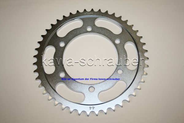 Kettenblatt / Ritzel hinten 130mm Lochkreis 6-Loch Nabe 110mm 530 44 Zähne