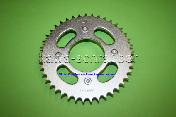 Kettenblatt / Ritzel hinten 100mm Lochkreis 4-fach Bolzen Nabe 65mm 428 41 Zähne