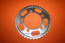 Kettenblatt / Ritzel hinten 124mm Lochkreis 5-Loch Nabe 101mm 525 41 Zähne