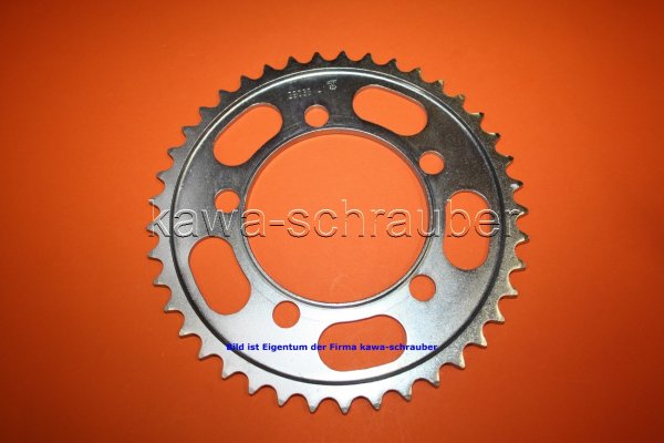 Kettenblatt / Ritzel hinten 124mm Lochkreis 5-Loch Nabe 101mm 525 41 Zähne