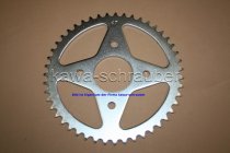 Kettenblatt / Ritzel hinten 92mm Lochkreis 4-Loch Nabe 54mm 420 47 Zähne