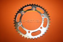 Kettenblatt / Ritzel hinten 140mm Lochkreis 6-Loch Nabe 121mm 525 42 Zähne