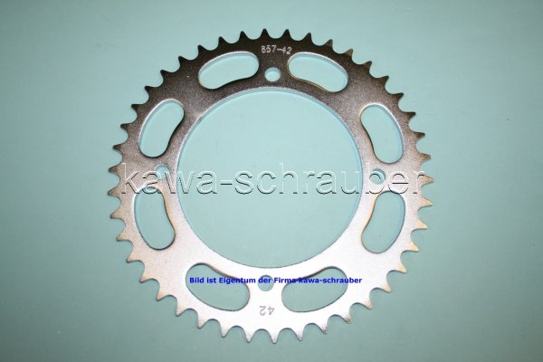 Kettenblatt / Ritzel hinten 145mm Lochkreis 4-Loch Nabe 125mm 520 42 Zähne