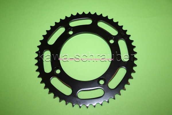 Kettenblatt / Ritzel hinten 120mm Lochkreis 4-Loch Nabe 100mm 428 48 Zähne