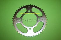 Kettenblatt / Ritzel hinten 100mm Lochkreis 4-Loch Nabe 80mm 428 45 Zähne