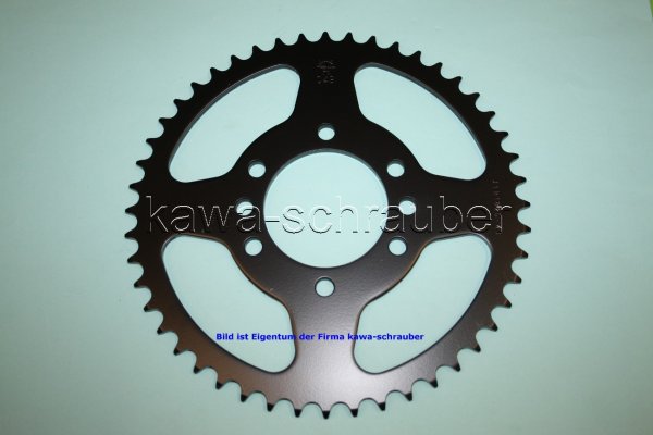 Kettenblatt / Ritzel hinten 100mm Lochkreis 6-Loch Nabe 76mm 520 48 Zähne