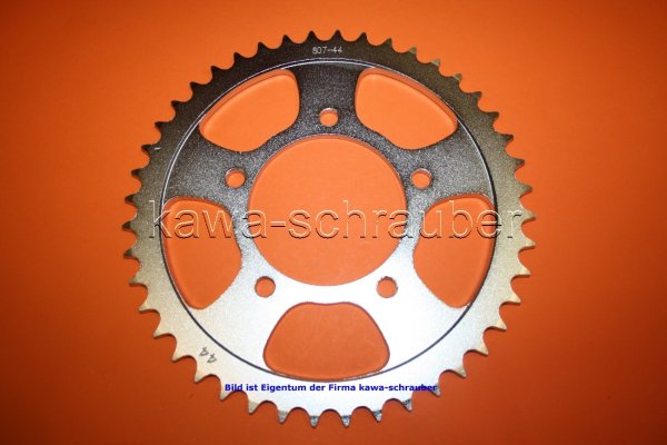 Kettenblatt / Ritzel hinten 110mm Lochkreis 5-Loch Nabe 87mm 525 44 Zähne