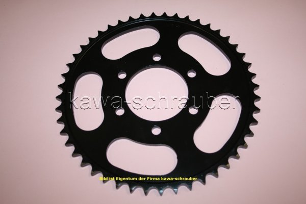 Kettenblatt / Ritzel hinten 100mm Lochkreis 6-Loch Nabe 76 532 48 Zähne