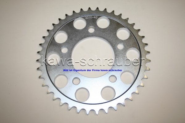 Kettenblatt / Ritzel hinten 110mm Lochkreis 5-Loch Nabe 80mm 530 40 Zähne