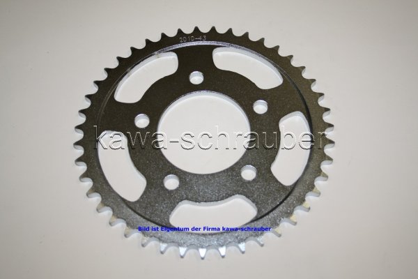 Kettenblatt / Ritzel hinten 110mm Lochkreis 5-Loch Nabe 80mm 530 43 Zähne
