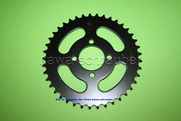 Kettenblatt / Ritzel hinten 60mm Lochkreis 4-Loch Nabe 44mm 428 41 Zähne