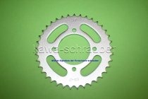 Kettenblatt / Ritzel hinten 80mm Lochkreis 4-Loch Nabe 64mm 428 37 Zähne