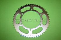 Kettenblatt / Ritzel hinten 136mm Lochkreis 6-Loch Nabe 120mm 428 57 Zähne