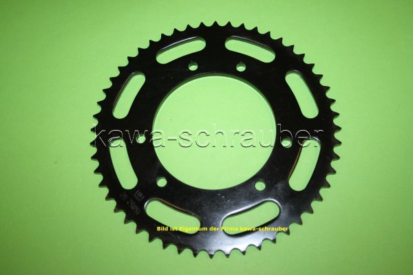 Kettenblatt / Ritzel hinten 125mm Lochkreis 6-Loch Nabe 105mm 428 52 Zähne