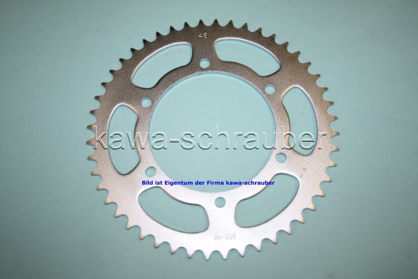 Kettenblatt / Ritzel hinten 145mm Lochkreis 6-Loch Nabe 125mm 520 48 Zähne