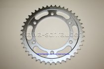 Kettenblatt / Ritzel hinten 145mm Lochkreis 6-Loch Nabe 125mm 530 43 Zähne