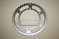 Kettenblatt / Ritzel hinten 145mm Lochkreis 6-Loch Nabe 125mm 530 44 Zähne