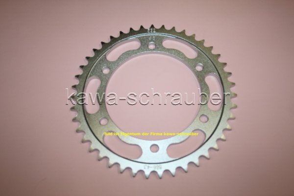 Kettenblatt / Ritzel hinten 150mm Lochkreis 6-Loch Nabe 130 532 43 Zähne