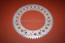 Kettenblatt / Ritzel hinten 176mm Lochkreis 6-Loch Nabe 154mm 428 62 Zähne Aluminium