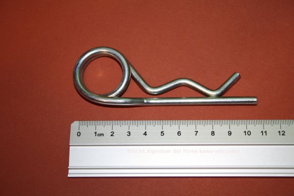 Splint Sicherungssplint Dauersplint Schnellsplint 5,0 x 118 mm neu (verstärkte Ausführung)