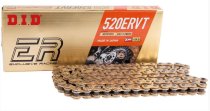 DID Antriebskette Kette 520ERVT X-Ring Enduro Racing Motorradkette gold-schwarz