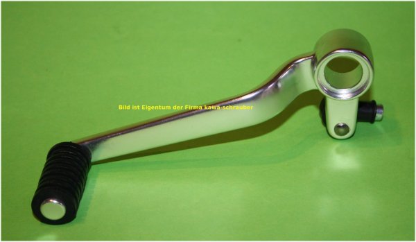 Schalthebel Alu Aluminium Kawasaki Z1000 / Z1000S Typ ZRT00B / ZRT00C Bj. 2007-2009