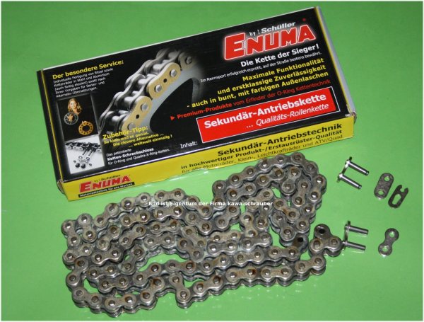 ENUMA Antriebskette Kette 530H verstärkt Zugfestigkeit 3,5 t