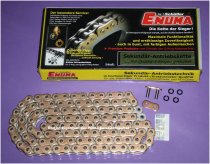 ENUMA Antriebskette Kette 530ZVX-3 530 ZVX3 gold mit X-Quad-Ringen ZST-Technologie