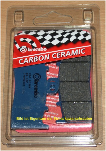 Brembo Bremsbeläge vorne BMW K1200R sowie K 1200 R Sport Typ K12R