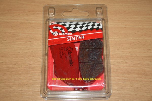 Brembo Sinter Bremsbeläge hinten Yamaha XVS1300 A Midnight Star