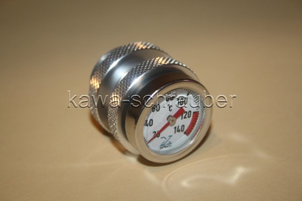Kawasaki ZX12R / ZX-12R Ninja Bj. 2000-2006 Ölthermometer Direktmesser Öl Temperatur Anzeiger extern