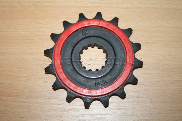 367102R16 Ritzel vorne 520 16 Zähne, gummiert von OGNIBENE