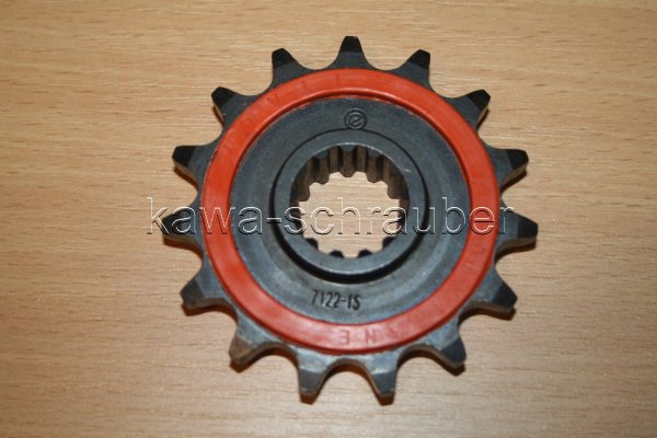 367122R15 Ritzel vorne 525 15 Zähne, gummiert von OGNIBENE