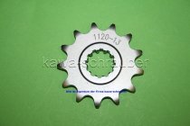 Ritzel vorne 13 Zähne BETA 50 Supermotard Racing Bj. 2005-2009 (geänderte Übersetzung)
