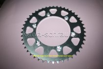 Kettenblatt / Ritzel hinten 145mm Lochkreis 6-Loch Nabe 125mm 520 46 Zähne Aluminium