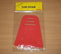 Tankpad rot 16 x 13 x 5,5 cm selbstklebend Schaumstoff (Neopren)