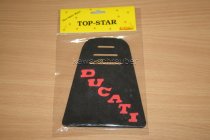 Tankpad Ducati Style 16 x 13 x 5,5 cm selbstklebend Schaumstoff (Neopren) Buchstaben lose verwendbar