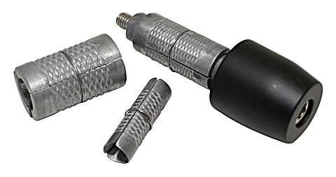 Lenkergewichte HIGHSIDER, matt schwarz, universal für 11 bis 24 mm Lenker Innendurchmesser