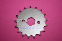 Ritzel vorne 17 Zähne Derbi 125 Baja R (4-Takt) Bj. 04-05 (Standard Übersetzung)