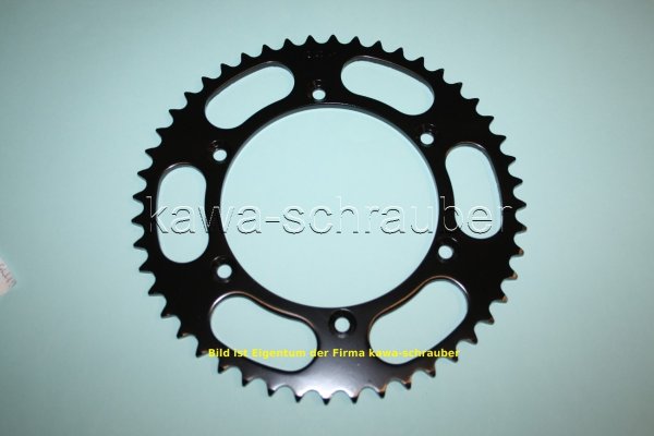 Kettenblatt / Ritzel hinten 156mm Lochkreis 6-Loch Nabe 136mm 520 48 Zähne